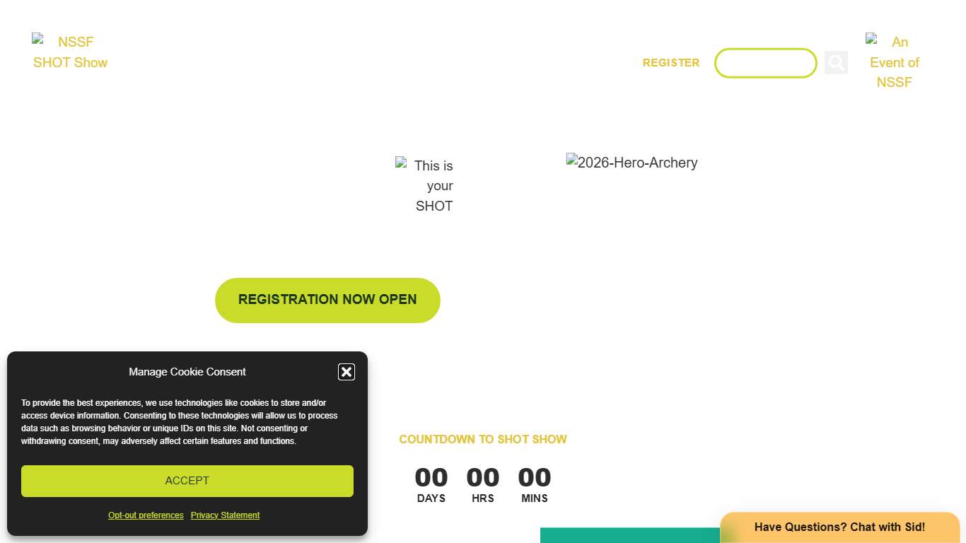 NSSF SHOT Show 2026